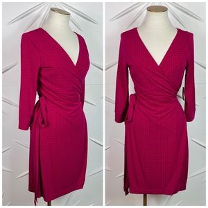 Wrap 💞 Dress In Pink